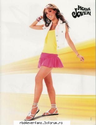 Anahi in Revista Super Moda - Denisa - Anahi