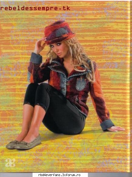 Anahi in revista Andreea - Denisa - Anahi