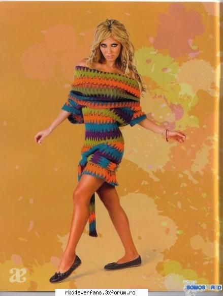 Anahi in revista Andreea - A splendid girl - Anahi