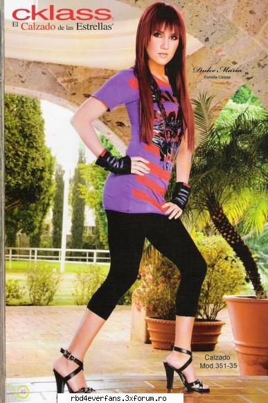 Dulce Maria in revista Cklass - Imi place moolt - Dulce Maria