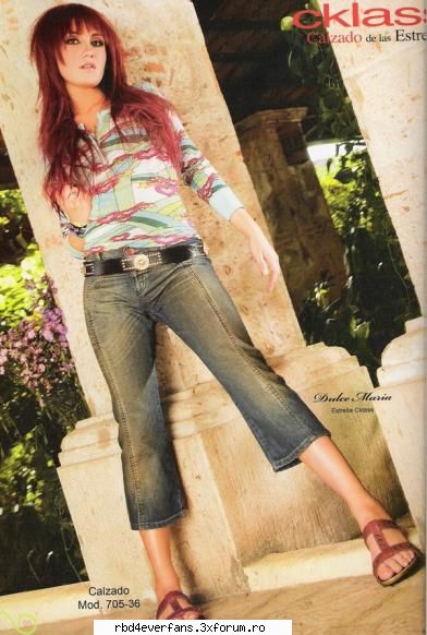 Dulce Maria in revista Cklass - Blugi sunt sooper..dar totul e sooper - Dulce Maria