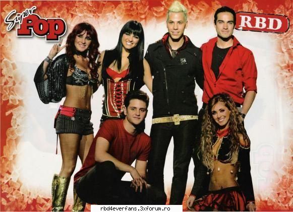 Poze cu RBD - sedintza foto Miss Univers 2007 - RBD